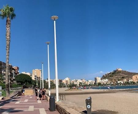 Precioso Apartamento Primera Linea De Playa Águilas Esterno foto